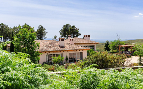 Arriving at your holiday home via a rural track